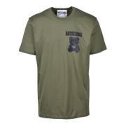 Tshirt Moschino , Green , Heren