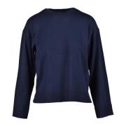 Elegante Gebreide Top Armani Exchange , Blue , Dames