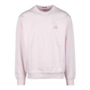 Katoenen Sweatshirt C.p. Company , Pink , Heren