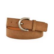 Leren Riem Etro , Brown , Heren