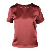 Polyester Blouse Max Mara Weekend , Red , Dames