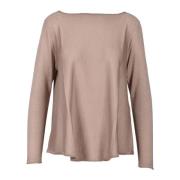 Zijde Kasjmier Trui Wild Cashmere , Beige , Dames