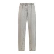 Relax Fit Grijze Jeans met Verstelbare Riem Patrizia Pepe , Gray , Dam...