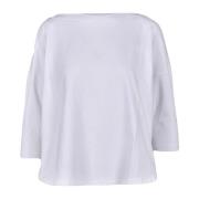 Zachte Katoenen T-shirt Wild Cashmere , White , Dames