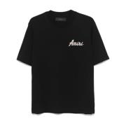 Zwart T-shirt en Polo Combo Amiri , Black , Heren