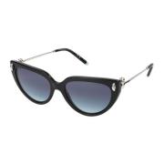 Stijlvolle zonnebril 0Tf4195 Tiffany , Black , Dames