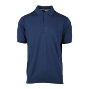 Katoenen Polo Shirt People of Shibuya , Blue , Heren