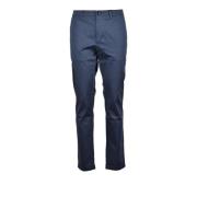 Katoen Elastaan Broek Tommy Hilfiger , Blue , Heren