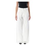 Wide-Leg Jeans Bethany Haikure , White , Dames