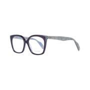 Paarse Cat Eye Optische Frames met Hoes Yohji Yamamoto , Purple , Dame...