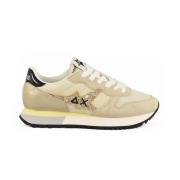 Casual Sneakers met Rubberen Zool Sun68 , Beige , Dames