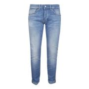 Moderne Slim-Fit George Jeans Dondup , Blue , Heren