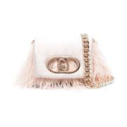 Blush Pink Foldover Chain-Strap Tas Liu Jo , Pink , Dames