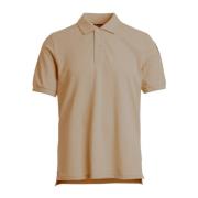 Heren Polo Shirt Beige Earth Parajumpers , Beige , Heren