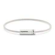 Kabelarmband Le Gramme , Gray , Unisex