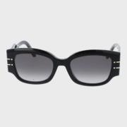 Signature zonnebril met gradientlenzen Dior , Black , Dames