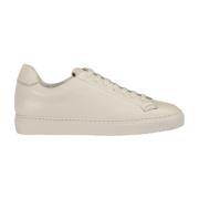 Leren sneaker voor heren | crème Doucal's , Beige , Heren