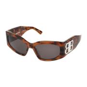 Stijlvolle zonnebril Bb0321S Balenciaga , Brown , Dames