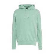 Turquoise Geborduurde Hoodie Casual Stijl Polo Ralph Lauren , Green , ...