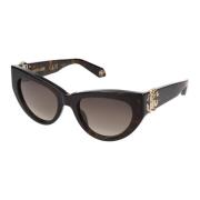 Stijlvolle zonnebril Src017M Roberto Cavalli , Black , Unisex