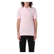 Roze Quarz Poloshirt Stijlvol Ontwerp Tom Ford , Pink , Heren