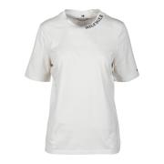 Katoenen T-shirt Tommy Hilfiger , White , Dames