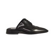 Leren Schoenen Victoria Beckham , Black , Dames