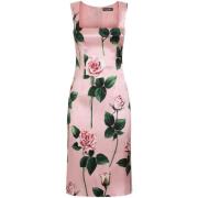 Roze Jurk voor Vrouwen Dolce & Gabbana , Multicolor , Dames