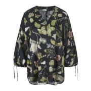 Botanische Print Blouse Moderne Romantiek Chic Riani , Multicolor , Da...