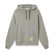 Patch Washed Hoodie Axel Arigato , Green , Heren