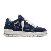 Area Lo Geweven Sneaker Axel Arigato , Blue , Heren