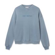 Distort Washed Sweatshirt Axel Arigato , Blue , Heren