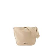 Beige Kleine Schoudertas Synthetisch A.p.c. , Beige , Dames