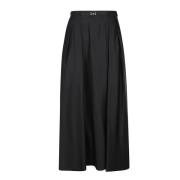 Stijlvolle Rok met Riem Elisabetta Franchi , Black , Dames