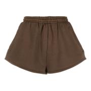 Korte Yoga Shorts voor Vrouwen Entire Studios , Brown , Dames