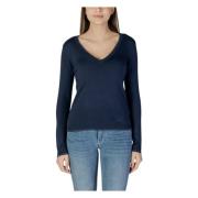 Lente/Zomer Dames Sweatshirt Collectie Liu Jo , Blue , Dames