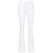 Jeans Bootcut 7 For All Mankind , White , Dames