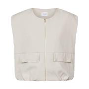 Stijlvolle Vest Garwin-Ve Sisters Point , Beige , Dames