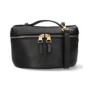 Lori Leren Handtas Fred De La Bretoniere , Black , Dames