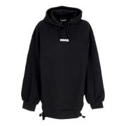 Zwarte Oversized Logo Hoodie Disclaimer , Black , Dames