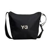 Nylon Winkelmandje met Verstelbare Band Y-3 , Black , Heren