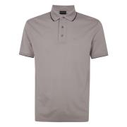 Klassieke Polo Shirt voor Mannen Emporio Armani , Gray , Heren