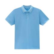 Mackinack Polo in Alaskan Blue Woolrich , Blue , Heren