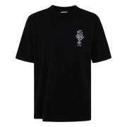 Stijlvol T-Shirt Vaas Drole de Monsieur , Black , Heren