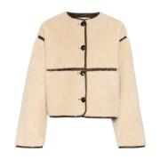 Teddy Kwaliteit Jas Tortelduif Soaked in Luxury , Beige , Dames