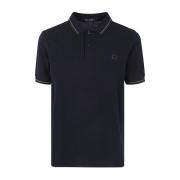 Stijlvolle Twin Tipped Shirt Fred Perry , Blue , Heren