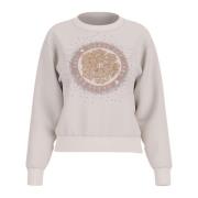 Beige Sweater Collectie Guess , Beige , Dames