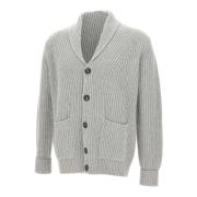 Wol Kasjmier Vest Parel Grijs Kangra , Gray , Heren