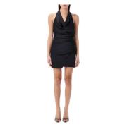 Mini Jurk Verushka Stijl Andamane , Black , Dames