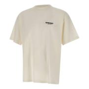 Heren Owners Club Katoenen T-shirt Represent , White , Heren